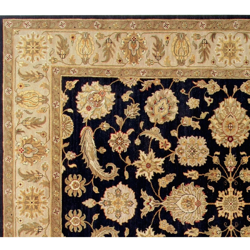 Handmade Wool Oriental Area Rug, Rectangle 8' x 10'