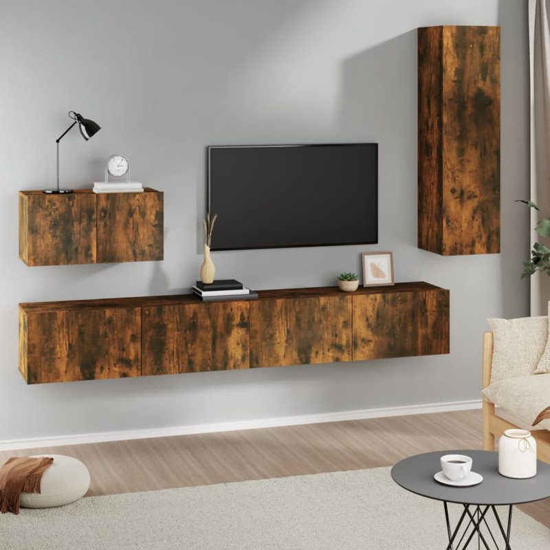Haiden Unfinished TV Stand for TVs up to 88"