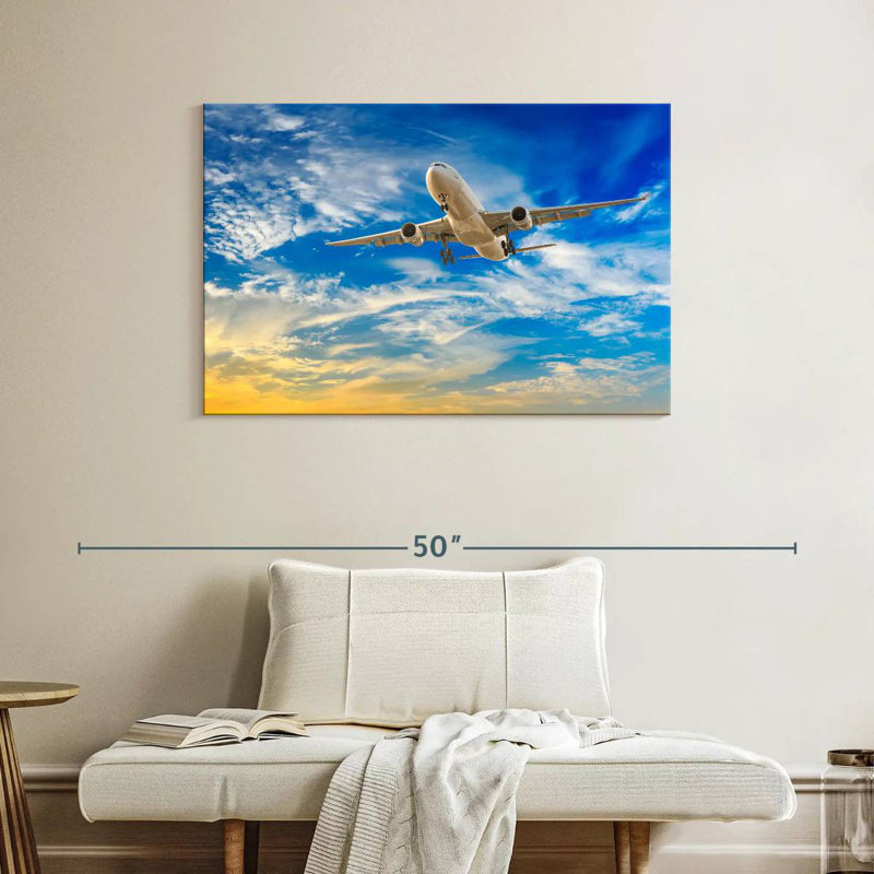 Avion commercial Mehar, H 26 po x l 39 po