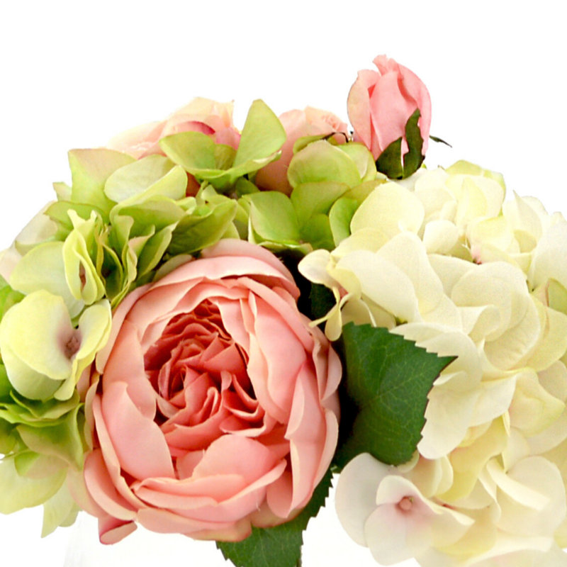Mixed Bouquet of Peony, Hydrangea and Roses