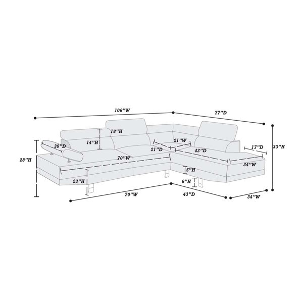 Dimensions du produit