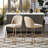 Ainhoa Upholstered Counter Stool with Metal Frame-1387059716