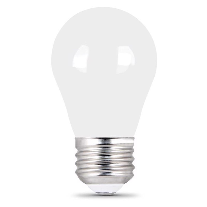 Ampoule DEL à filament moyen Feit A15 E26 (blanc moyen) de 40 watts, paquet de 2