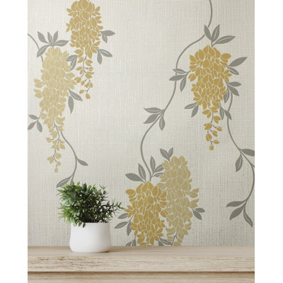 Papier peint Aisla Wisteria