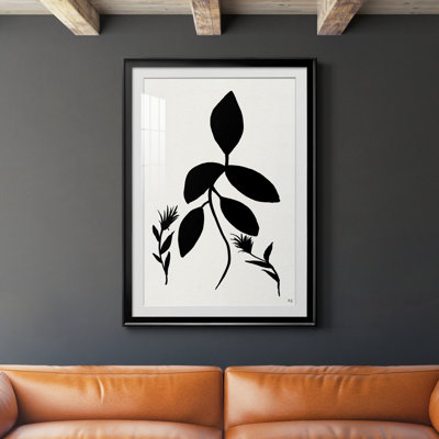 Silhouette Garden I - peinture encadrée