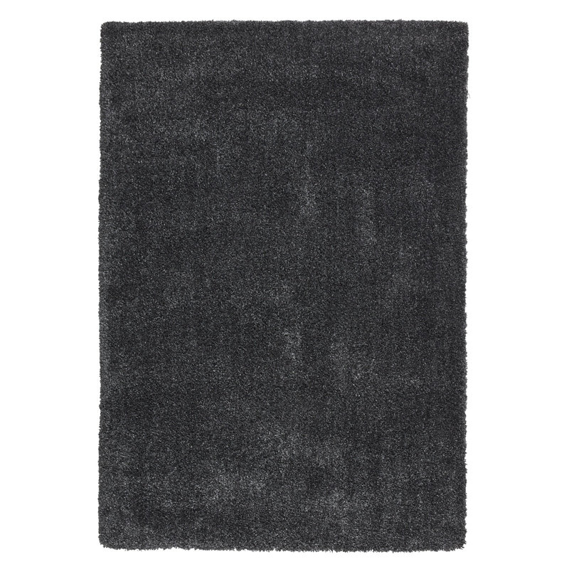 Mingoville area rug Machine Woven Rectangle Dark Grey, Rectangle 120 x 170cm