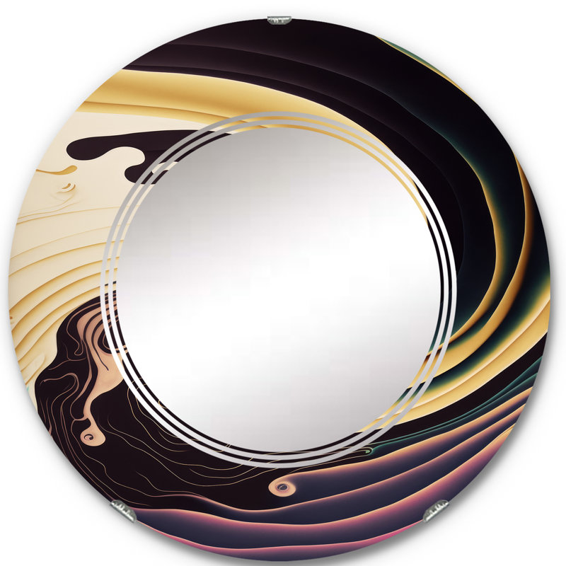 Miroir mural Pranesh, 24 po x 24 po