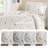 Romantic Microfiber Bedding Sets, Twin Xl, Elegant Embroidered Design