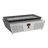 39 in. 5-Pan Countertop Ice Cream Display Freezer with Glass Top in Stainless-Steel (KM-CGD-5P)