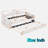 Upholstered Daybed With Fabric And Cloud-shaped Backrest-139064841