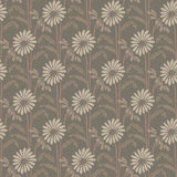 Woodland Bloom - Earthy Umber Floral Wallpaper