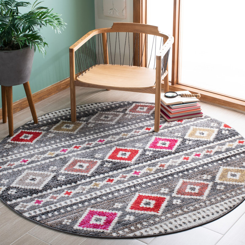 Adirondack Performance Southwestern Rug, Round 6'