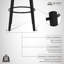 Tabouret pivotant à hauteur de comptoir ou de bar Shelly au fini bois - ensemble -1304667363-1304667366-1304667365