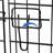 Foldable Metal Dog Cage with Plastic Tray