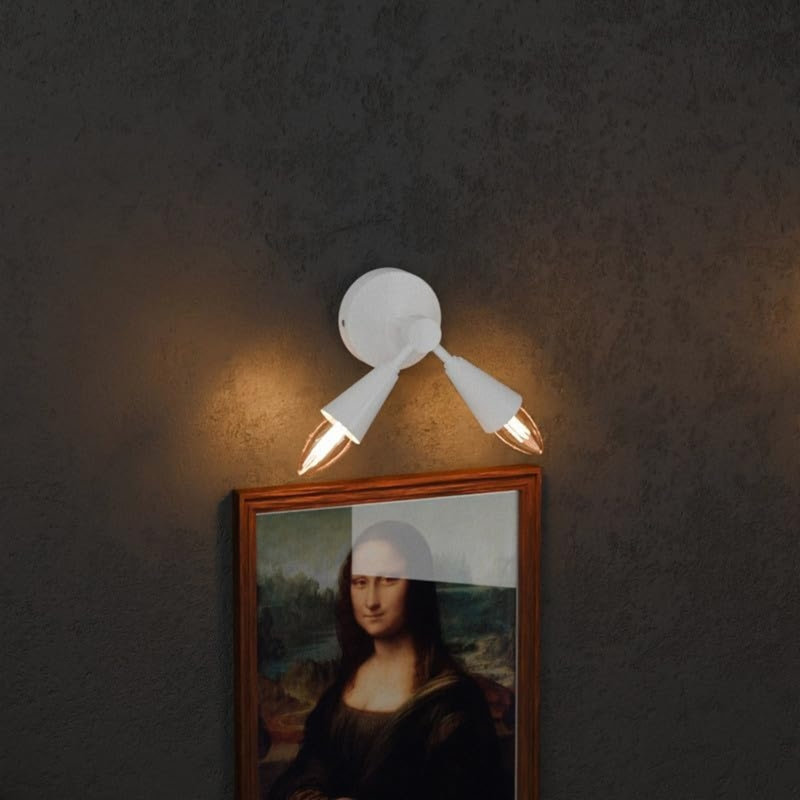 Bocchino Armed Sconce, White