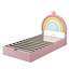 Upholstered Single (3') Ottoman Bed