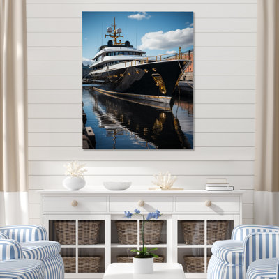 " Port Dockside Elegance II " Color Photography Print