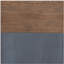 Table de chevet 3 tiroirs, aucun assemblage requis, peinture bleu beige