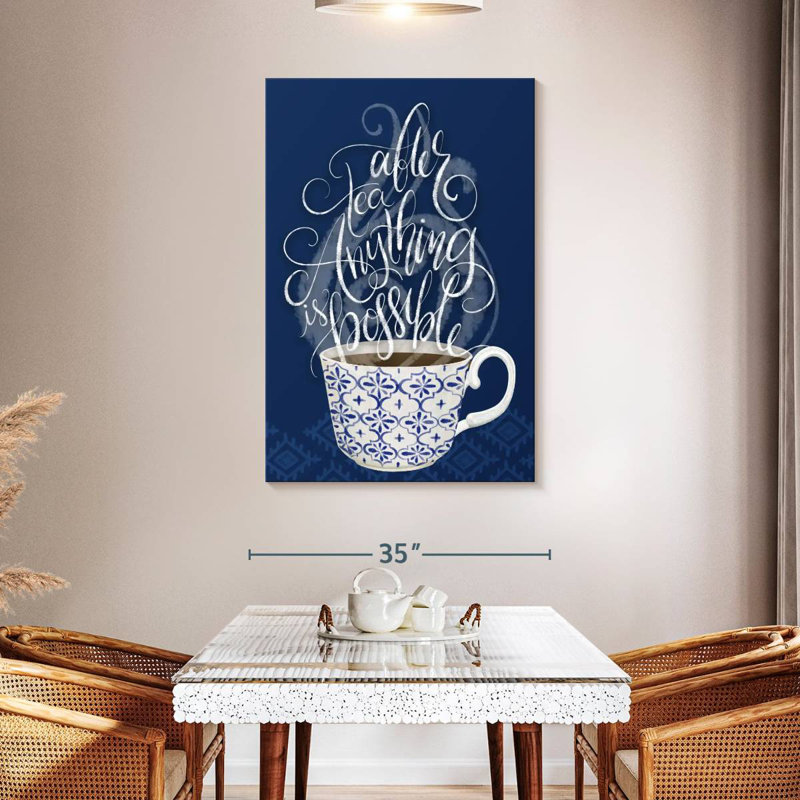 Tergel Tea Time II, 48" H x 32" W