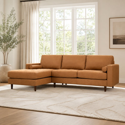 Fessler 2 - Piece Leather Sectional