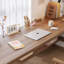 Bureau rectangulaire brun en bois massif-108954329
