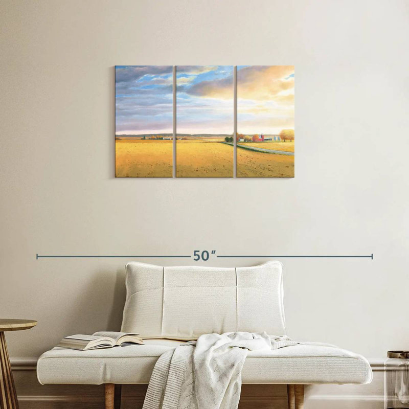 Alvord Heartland Landscape, 20" H x 33" W