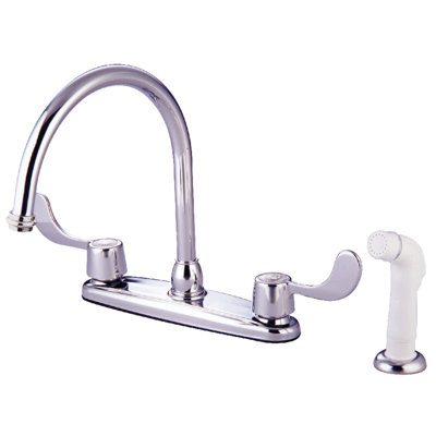 Vista Centerset Double Handle Kitchen Faucet