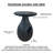 Candas Solid Wood End Table