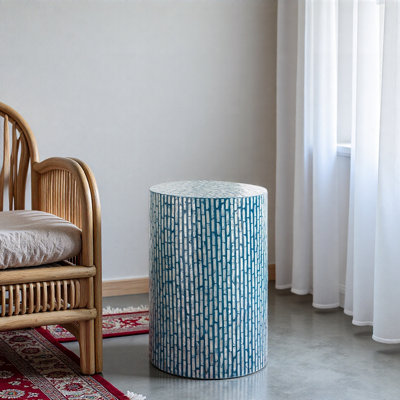 Tabouret de jardin 14 po x 14 po x 20 po, table d'appoint