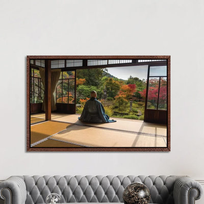 Meditation 1 Piece Wall Art on Canvas