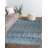Timeless Marrakech Blue Hand-Knotted Wool Contemporary Transitional Area Rug-108406434