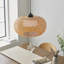 Pewamo 1 - Light Rattan Dome Pendant
