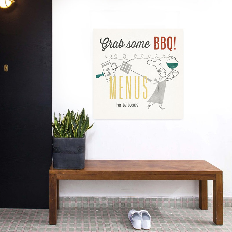 «Retro Food Grab Some», rétro, art rétro, H 32 po x l 32 po