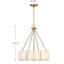 Hubbs 3 lumières Reiling en laiton chaud-1043622952