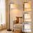 64" Adjustable Arm Arched Floor Lamp