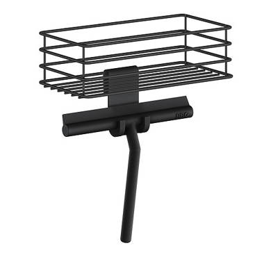 Smedbo Sideline Shower Basket for Riser Rail Matte Black