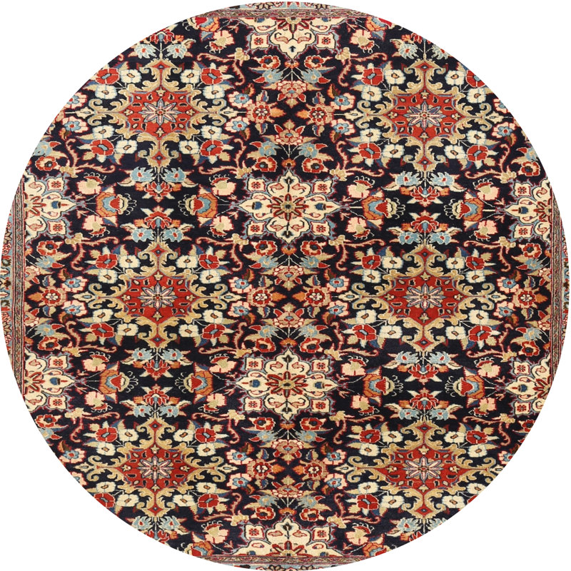 Oriental Indoor Rug, Round 3'