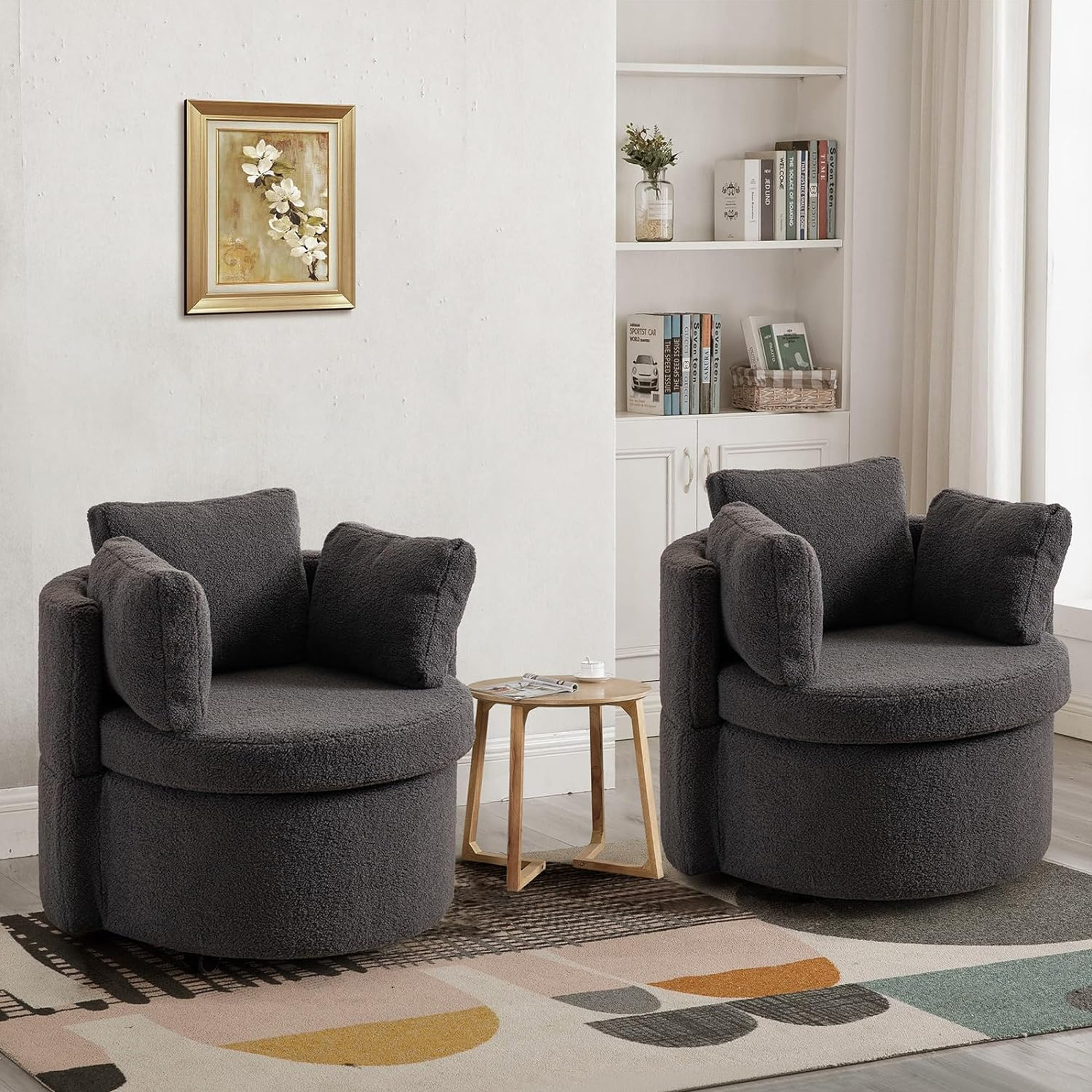 Sevan swivel barrel deals chair