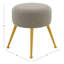 Repose-pieds standard rond 19,7 po Loranzo-1121235227