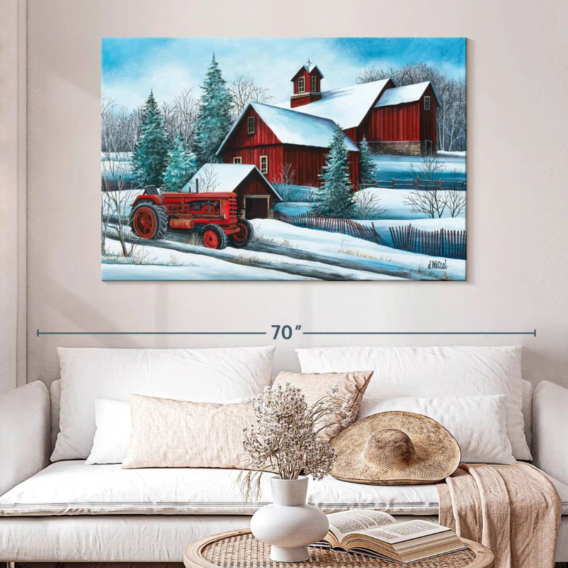 Lilie American Winter, 34" H x 51" W