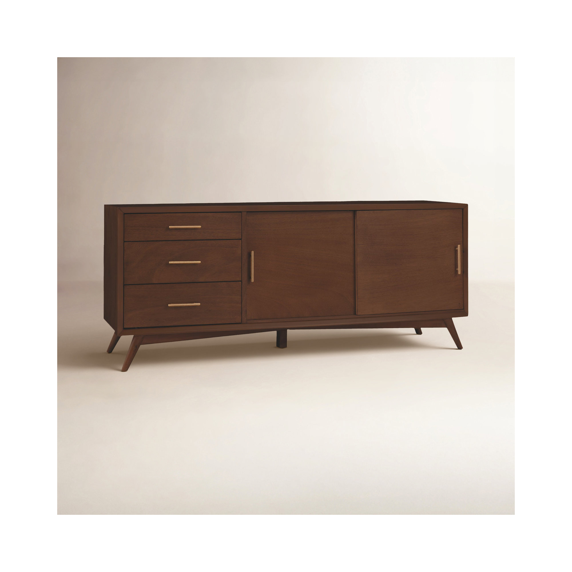 Williams 64" Media Console, Walnut