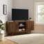 Meuble télé de coin pour téléviseur 65 po Liam