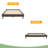 Cologne Tool-Less Wood Platform Bed