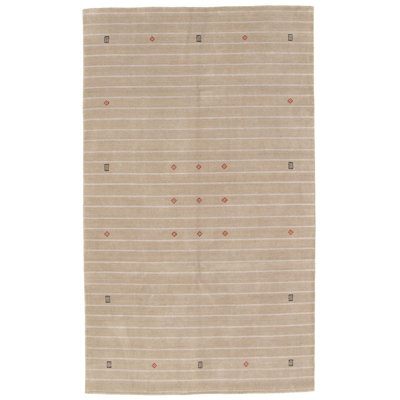 Rolland One-of-a-Kind 5'7" x 9'4" 2010s Rectangle Wool Area Rug in