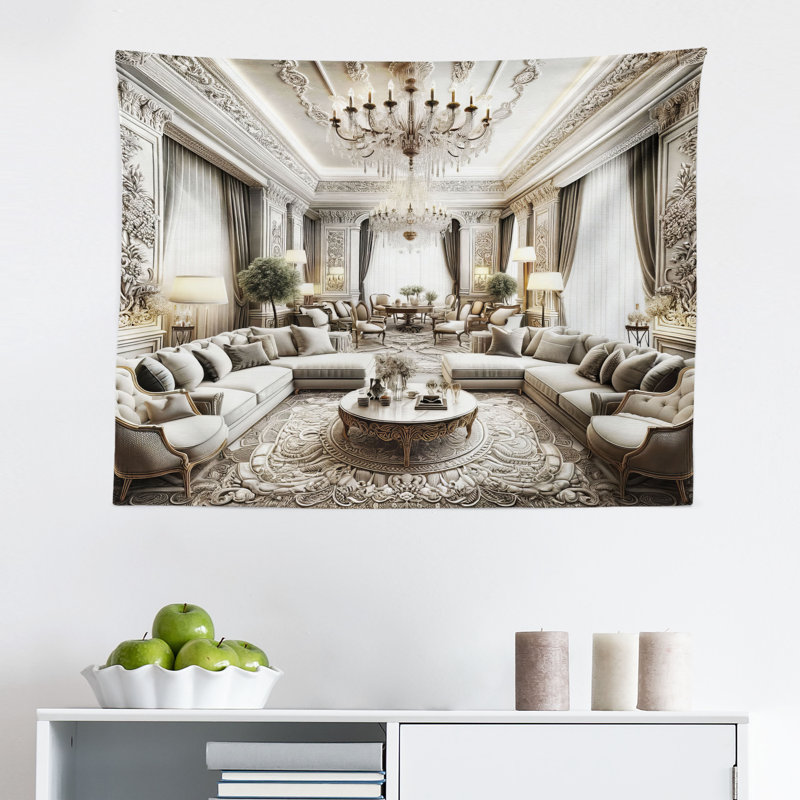 Tapisserie en microfibre, H 23 po x l 28 po