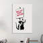 Get Out While You Can by Banksy - Wrapped Canvas Print-1957714278