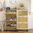 Rattan Shoe Storage Cabinet