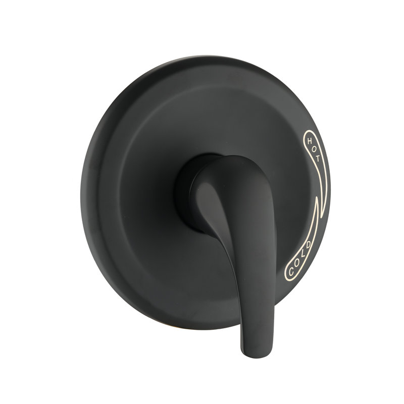 Shower Valve, Matte Black