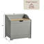 Milano Wood Cabinet Laundry Hamper-51384342