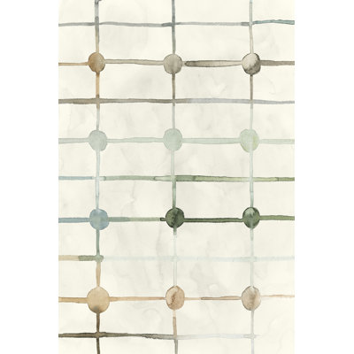 Simple Connections II - Wrapped Canvas Print